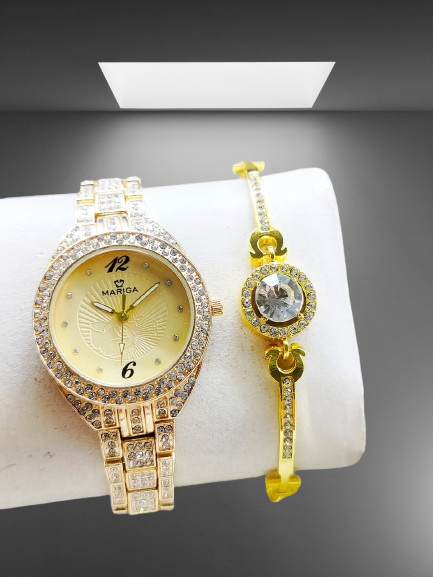 Ladies Jewellery Watch β Bracelet β Ring π - Image 4