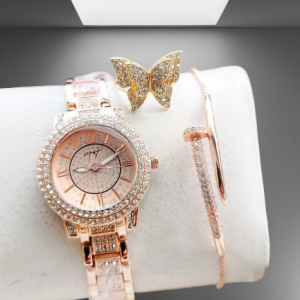 Ladies Jewellery Watch ➕ Bracelet ➕ Ring 💍