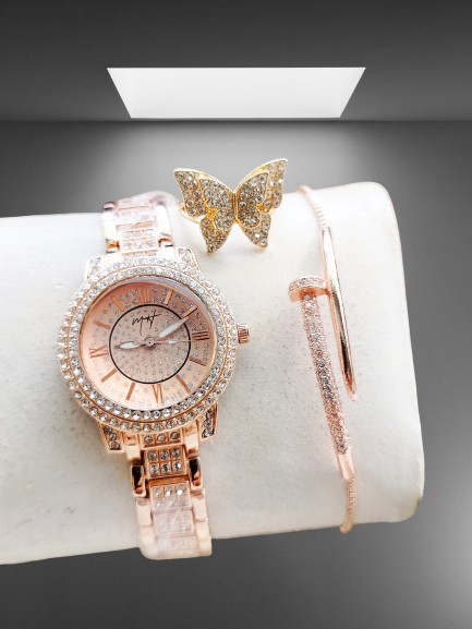 Ladies Jewellery Watch β Bracelet β Ring π
