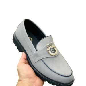 Men’s Slip-On Grey Classic Formal Loafers