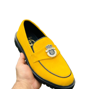 Men's Slip-On Yellow Formal Loafers