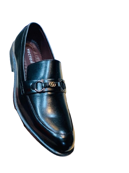 Men’s Slip-On Formal Shoes- Black Crown - Image 4