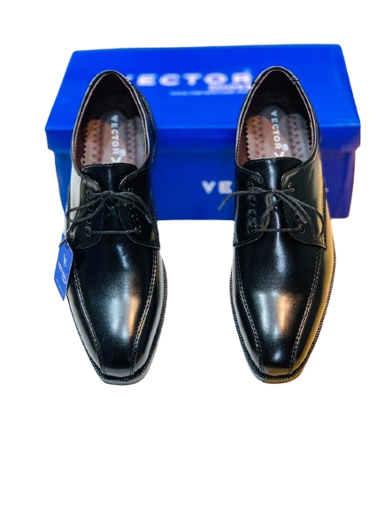 Derby Formal Shoes- Black - Image 3