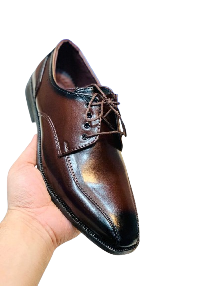 Derby Formal Shoes- Brown - Image 2