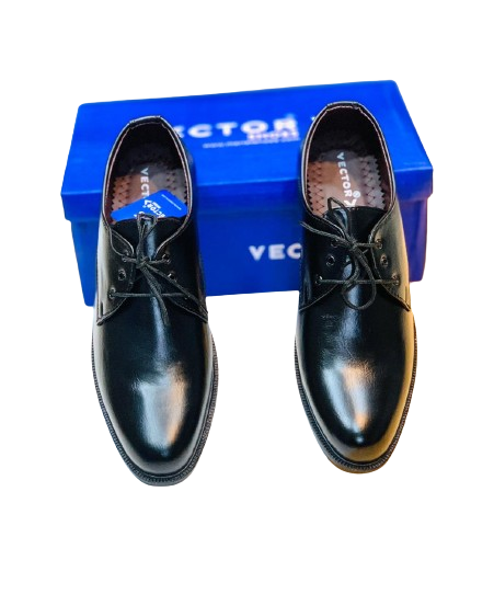 Men's Wingtip Formal Shoes - Black - Image 3