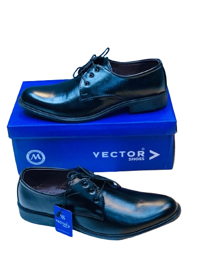 Men's Wingtip Formal Shoes - Black