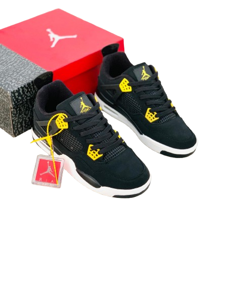 NK-AJ-4 Black Yellow - Image 2