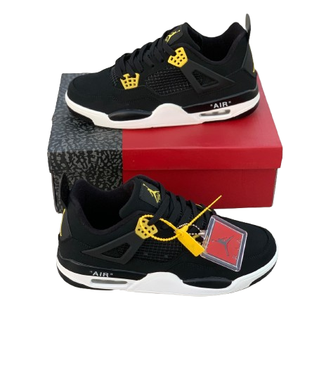 NK-AJ-4 Black Yellow - Image 5
