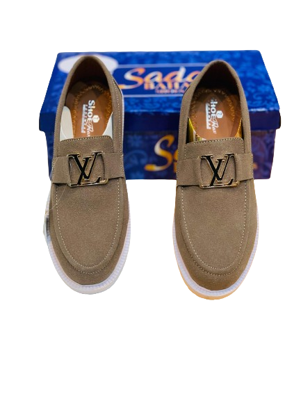 Men’s Chunky Casual Shoes- Ash Grey - Image 3