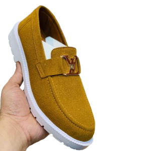 Men's Chunky Casual Shoes- Mustard