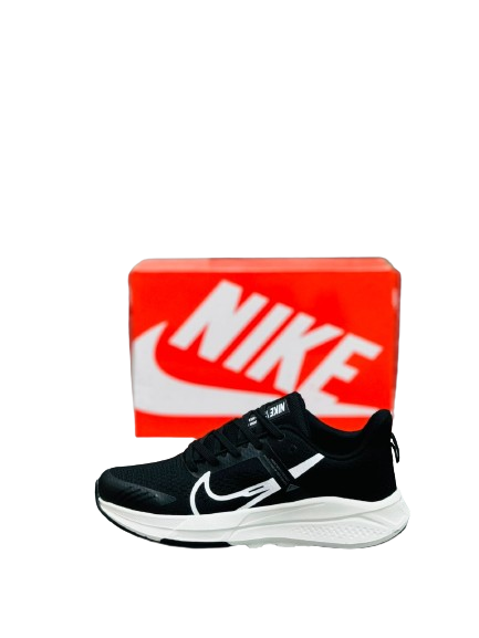 NK Air- Zoom Trail Black White