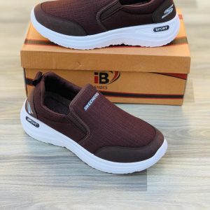 Sports Slip-On Casual Shoes Brown