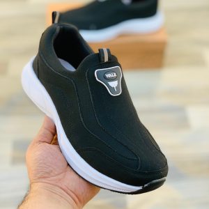 WALK Slip-On Casual Shoes Black